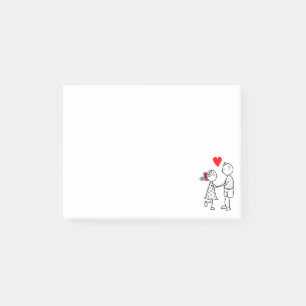 Couple Love - Your Text Name  Post-it Notes