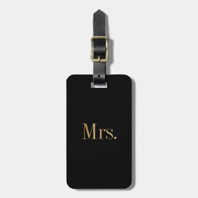 Couple Luggage Tag (Front Vertical)
