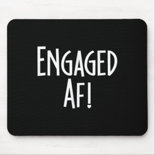 Couple Matching Engagement Party Boyfriend Girlfri Mouse Mat