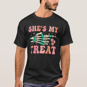 Couple Matching Halloween Costume She s My Trick T-Shirt