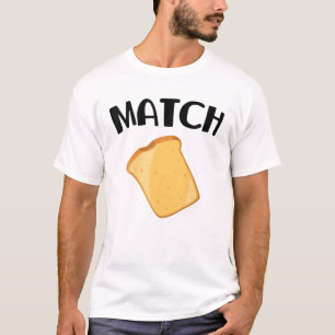 Couple Matching - Match - Avocado - Toast - 2 Of 2 T-Shirt