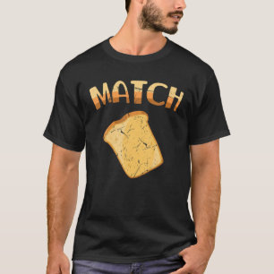 Couple Matching - Match - Avocado - Toast - 2 Of 2 T-Shirt