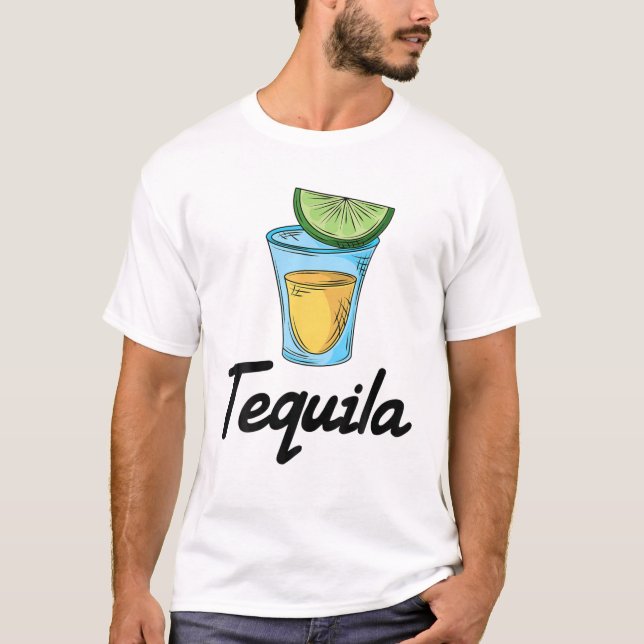 Couple Matching - Tequila - 2 Of 2 - Party - Lime T-Shirt (Front)