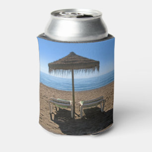 Couple of Beach Chairs Can Cooler