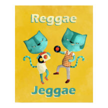 Couple of Blue Reggae Cats