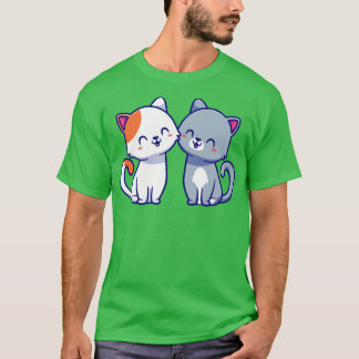 Couple Of Cat Cartoon1 T-Shirt