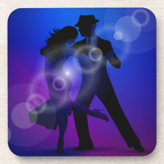Couple of Dancing Tango Design Coaster