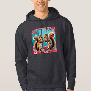 Couple of Squirrels In love Hoodie