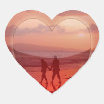 Couple on the Beach Valentine