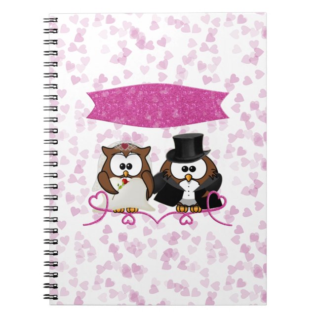 couple owl notebook (Front)
