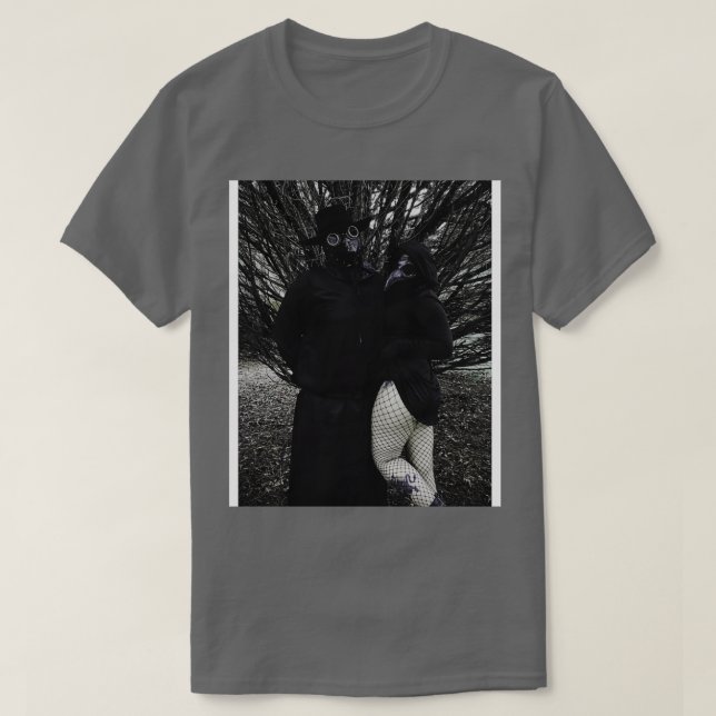 Couple Peekaboo T-Shirt (Design Front)