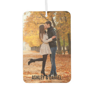 Couple Photo Car Air Freshener
