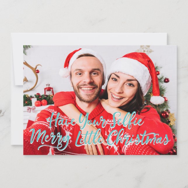 Couple Photo | Funny Holiday Greeting (Front)