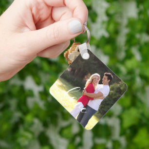 Couple Photo Key Ring