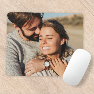 Couple Photo Newlyweds Mouse Mat