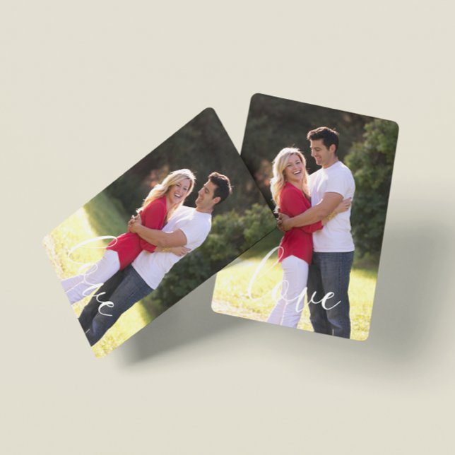 Couple Photo Playing Cards (Creator Uploaded)