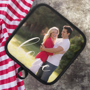 Couple Photo Pot Holder