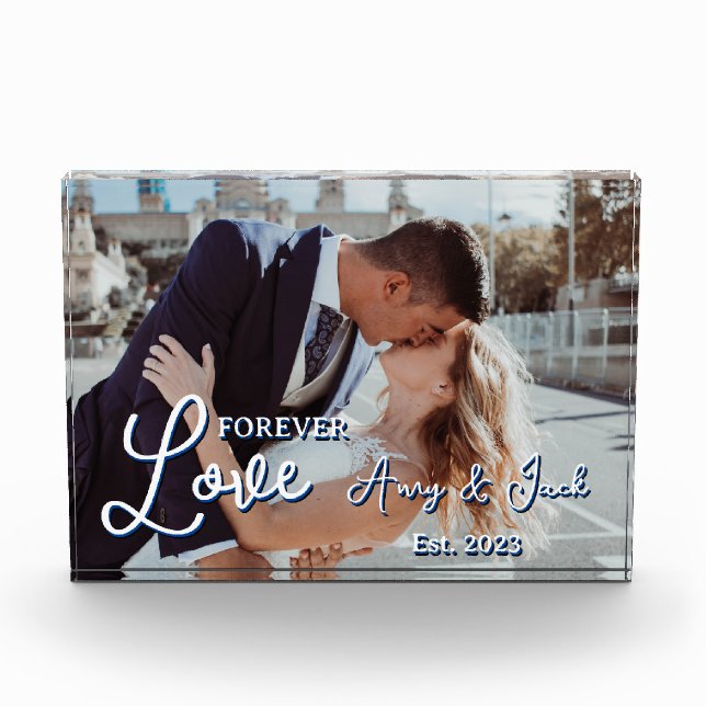 Couple Photo Romantic w/ Names (Front)