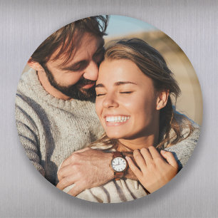 Couple Photo Wedding Magnet