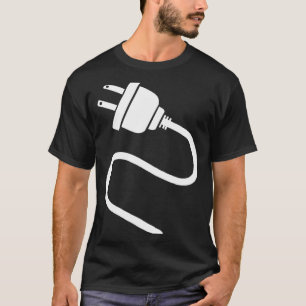Couple Plug And Soc Matching Costume Funny T-Shirt