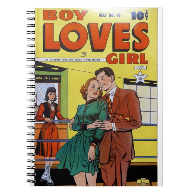 Couple - Pop Arts - Vintage Romance Comic Book (Front)