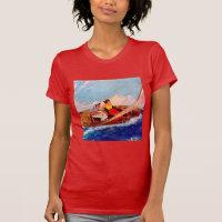Couple Sailing by R.J. Cavaliere