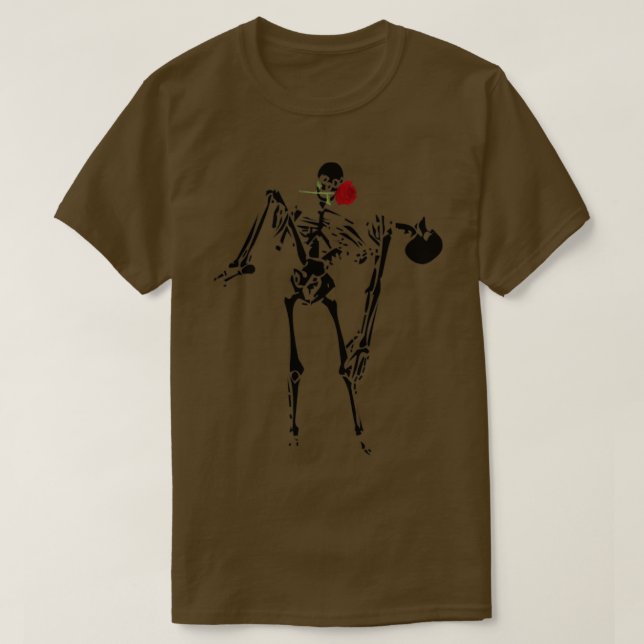Couple Skeleton T-Shirt (Design Front)