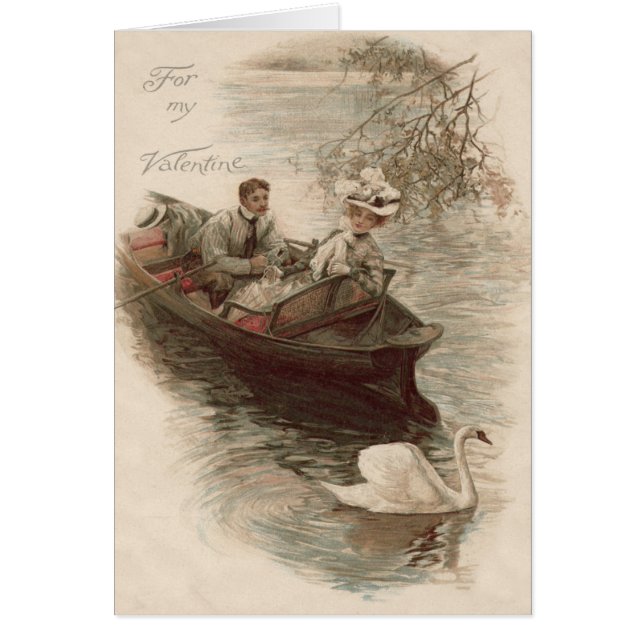 Couple Swan Boat Date (Front)