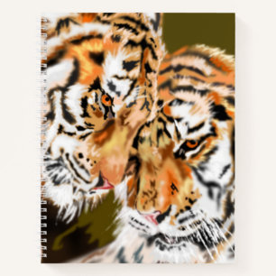 Couple Tiger Notebook