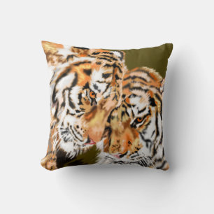 Couple Tiger Pillow