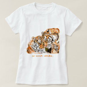 Couple Tiger T-Shirt Custom Text