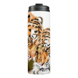Couple Tiger Thermal Tumbler