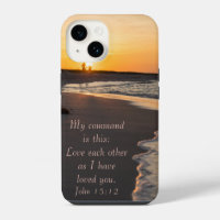Couple Walking Beach At Sunrise John 15 12