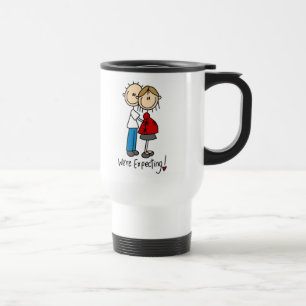 Couple We're Expecting T-shirts and Gifts Travel Mug