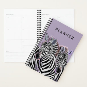 Couple Zebra Planner