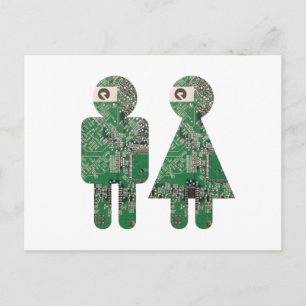 Coupleboard Postcard