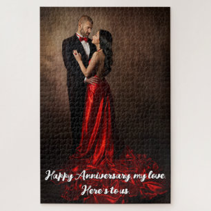 Couples Anniversary Jigsaw Puzzle