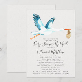 Couple's Baby Shower My Mail Invitation