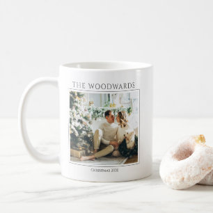 Couples Christmas Photo Keepsake Coffee Mug