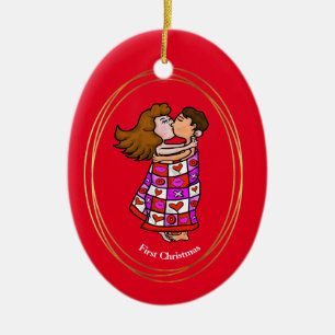 Couple's First Christmas Ornament