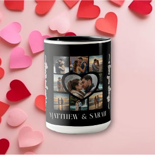 Couples I Love You Heart Nine Photo Mug