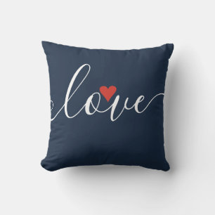 Couples Initials Monogram Cushion