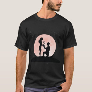 Couples love vector art T-Shirt