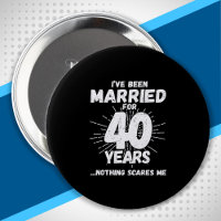 Couples Married 40 Years - Funny 40th Anniversary
