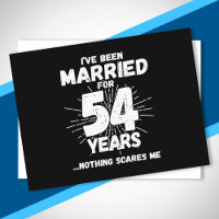 Couples Married 54 Years Funny 54th Anniversary