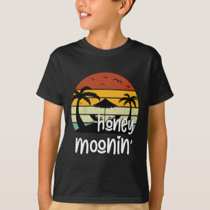 Couples Married Matching Honey Mooning Honeymoon V T-Shirt