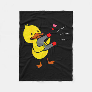 Couples Matching Funny Valentine’s Day Couple Magn Fleece Blanket