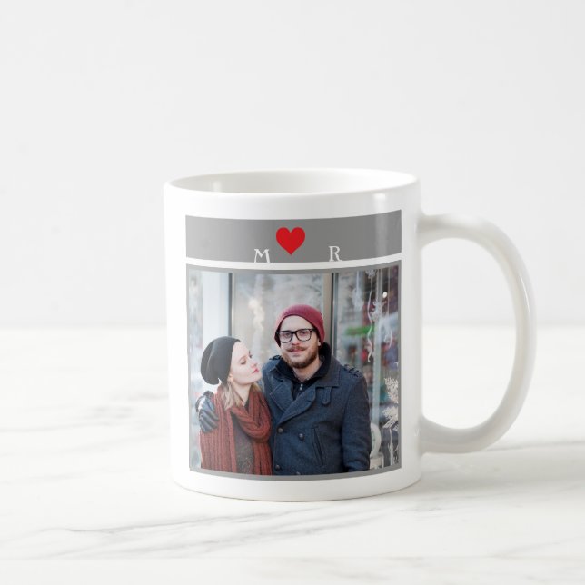 Couples Mug with Heart (Right)