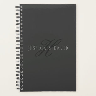 Couples Names & Surname Monogram Planner