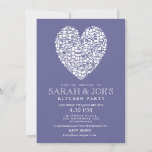 Couple's New Kitchen House Warming Party Invite